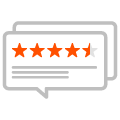 icon - customer reviews