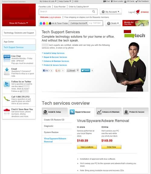 Landing Page Example 1