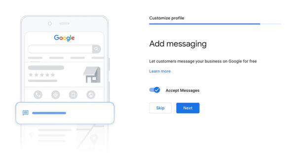 Google Business Profile Messaging