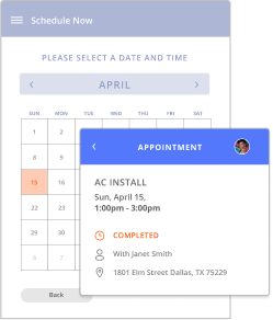 Appointment Booking & Calendar